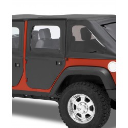 Portes arrière toiles Bestop pour Jeep Wrangler JK 4 portes 2007-2017