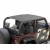 Bikinitop Header Safari Bestop Black Diamond Jeep Wrangler JK 2007-2009