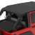 Bikinitop Header Bestop Black Diamond Jeep Wrangler JK 4 portes 2010-2017