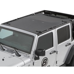Bikinitop Targa Style Bestop Safari Black Diamond Jeep Wrangler JK 4 portes 2007-2017
