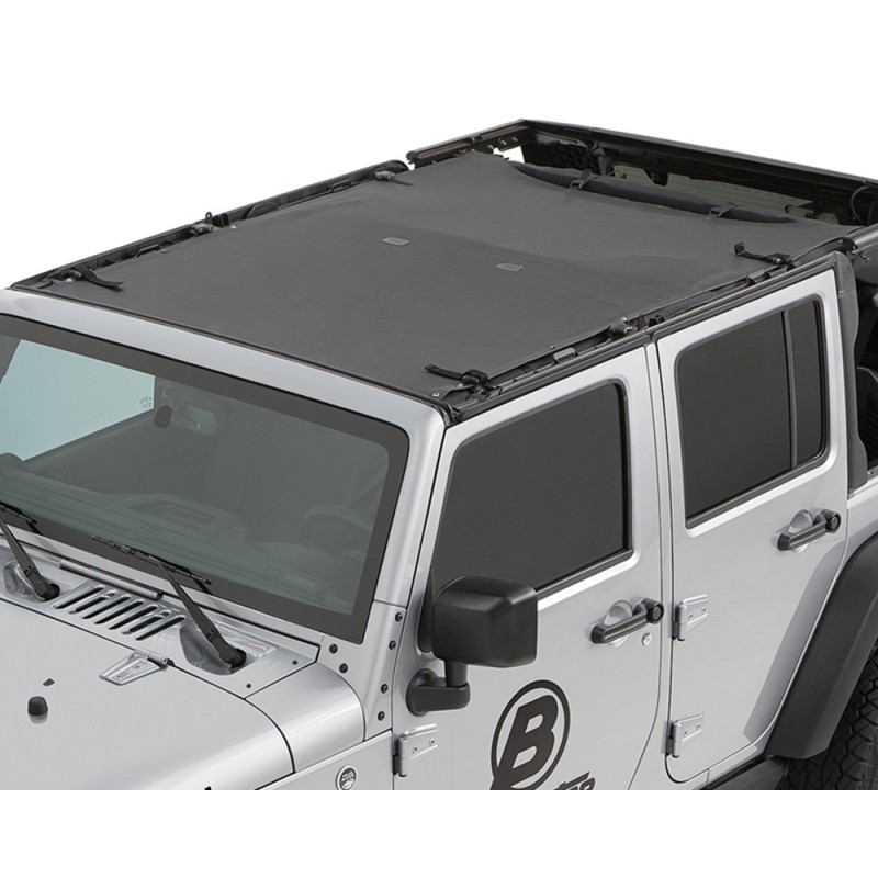Bikinitop Targa Style Bestop Safari Black Diamond Jeep Wrangler JK 4 portes 2007-2017 Bikinitop Targa Style Bestop Safari Black Diamond Jeep Wrangler JK 4 portes 2007-2017