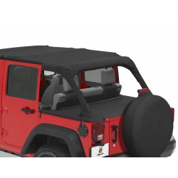 Couvre tonneau Duster Deck Cover Bestop Jeep Wrangler JK 4 portes