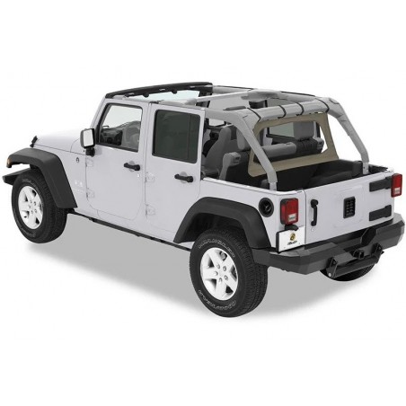 Rideau arrière Windjammer Bestop Jeep Wrangler JK 4 portes