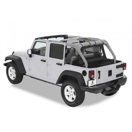 Rideau arrière Windjammer Bestop Jeep Wrangler JK 4 portes