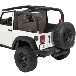 Rideau arrière Windjammer Khaki Diamond Jeep Wrangler JK 2 portes