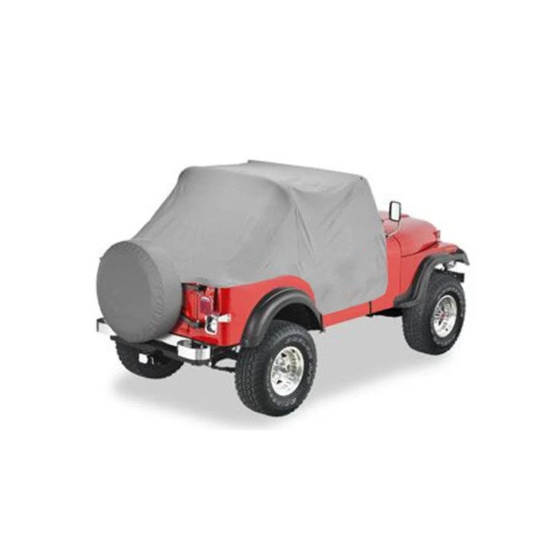 Housse Trail Cover Bestop Charcoal Jeep CJ7/Wrangler YJ Housse Trail Cover Bestop Charcoal Jeep CJ7/Wrangler YJ