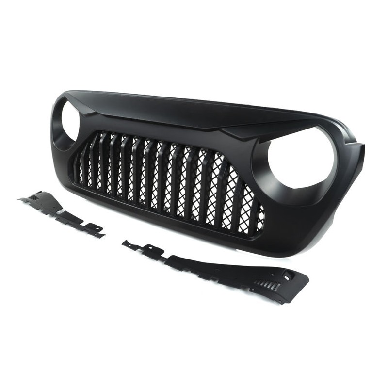 Grille de calandre Matte Black OFD Angry Eye Jeep Wrangler JL