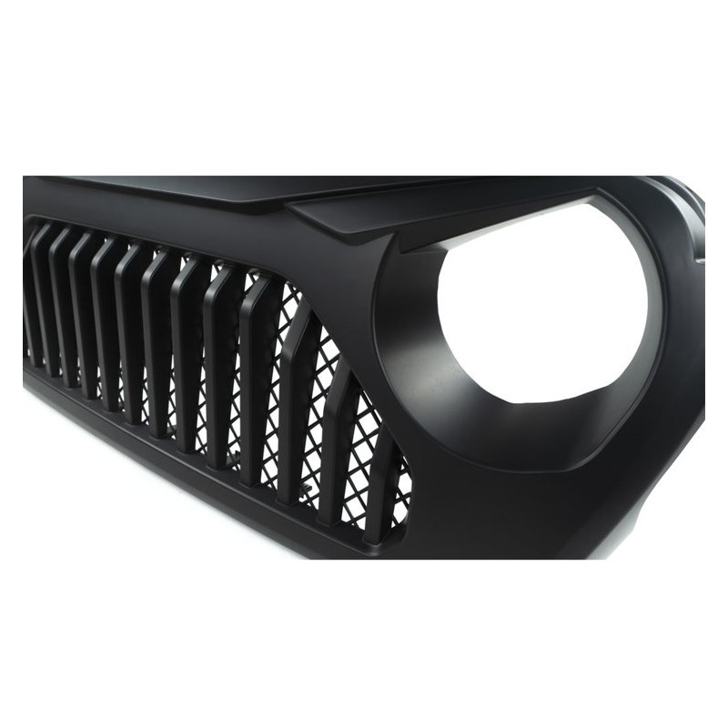 Grille de calandre Matte Black OFD Angry Eye Jeep Wrangler JL