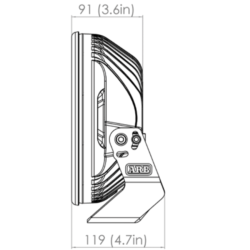 Phare longue portée ARB Intensity 32 Leds