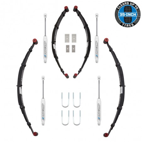 Kit de suspension Pro Comp +6,5 cm Jeep CJ 1982-1986