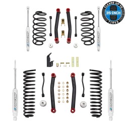 Kit réhausse ressorts Pro Comp +4" Jeep Wrangler TJ 1997-2002