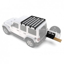 Kit de 1/2 galerie Slimline II avec table pliante pour une Jeep Wrangler JL 4 portes (2018 - jusqu'à présent)