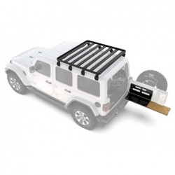 Kit de 1/2 galerie Slimline II avec table pliante pour Jeep Wrangler JL 4 portes (2018 - jusqu'à présent)
