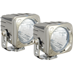 Kit Phares Led Serie Optimus Square Led 10 watts chrome 20°