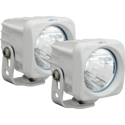 Kit phares Led Serie Optimus Square Led 10 watts White 20°