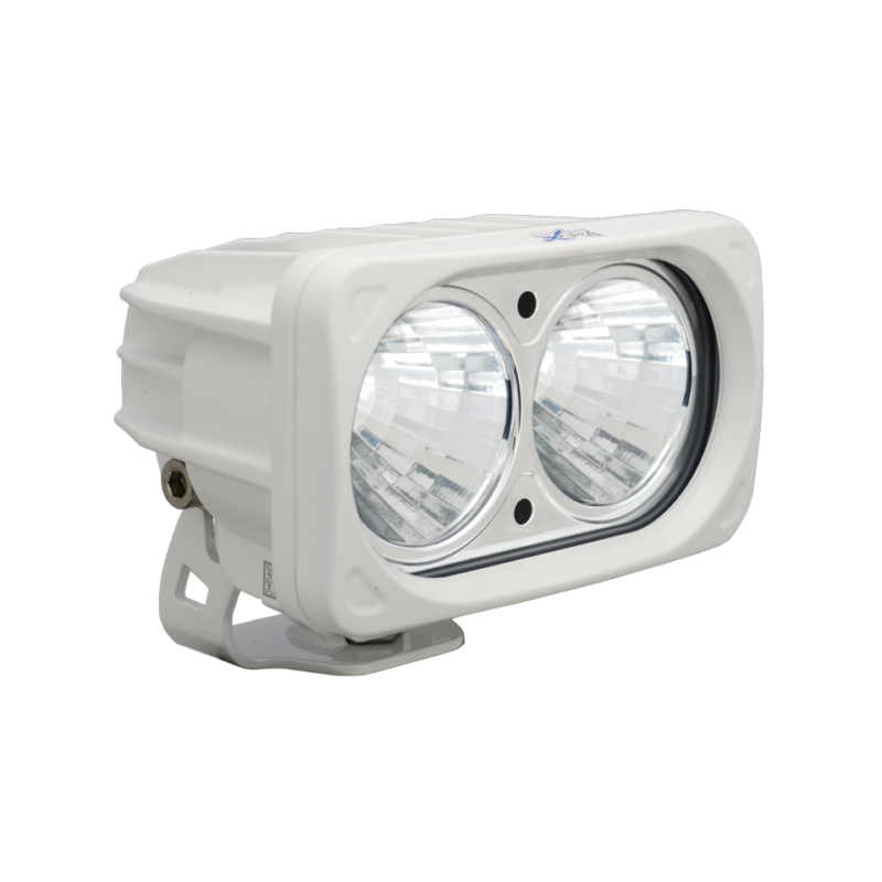 Phare Led Optimus Square Dual Led 20 watts Blanc Vision X Phare Led Optimus Square Dual Led 20 watts Blanc Vision X