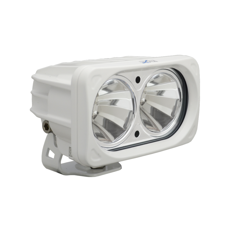 Phare Led Optimus Square Dual Led 20 watts Blanc Vision X 60° Phare Led Optimus Square Dual Led 20 watts Blanc Vision X 60°
