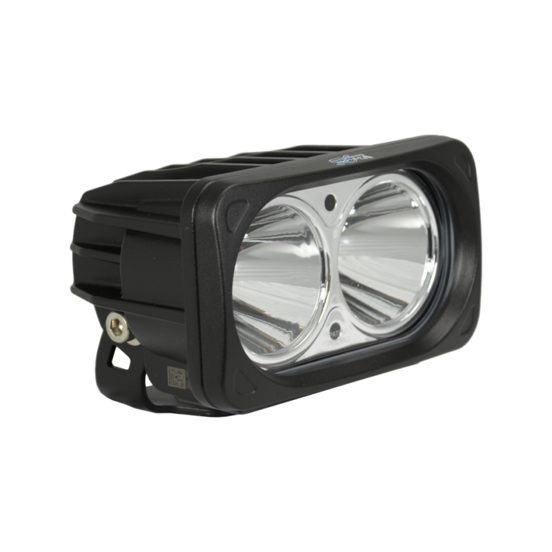 Phare Led Optimus Square Dual Led 20 watts Noir Vision X 10° Phare Led Optimus Square Dual Led 20 watts Noir Vision X 10°