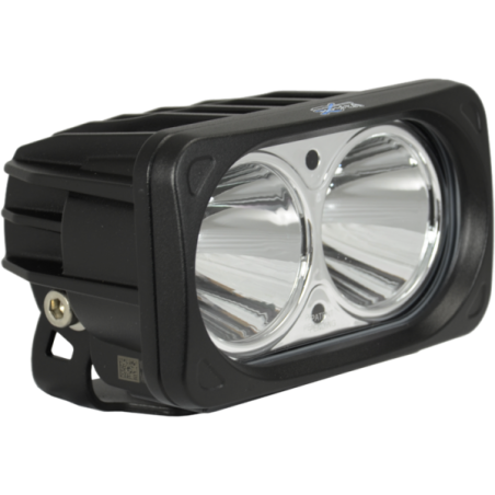 Phare Led Optimus Square Dual Led 20 watts Noir Vision X 10°