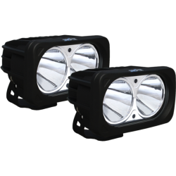 Kit Phares Led Optimus Square Dual Led 20 watts Noir Vision X 10°