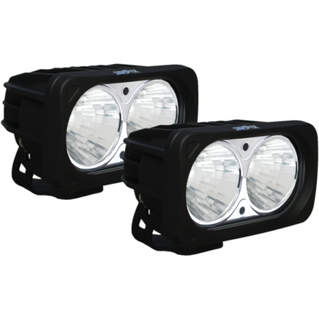 Kit Phares Led Optimus Square Dual Led 20 watts Noir Vision X 20°