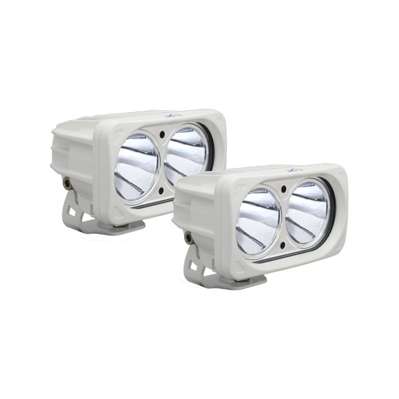 Kit Phares Led Optimus Square Dual Led 20 watts Blanc Vision X 10° Kit Phares Led Optimus Square Dual Led 20 watts Blanc Vision X 10°