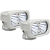 Kit Phares Led Optimus Square Dual Led 20 watts Blanc Vision X 10°