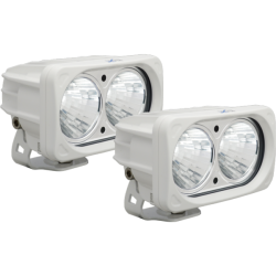 Kit Phares Led Optimus Square Dual Led 20 watts Blanc Vision X 20°