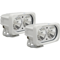 Kit Phares Led Optimus Square Dual Led 20 watts Blanc Vision X 60°