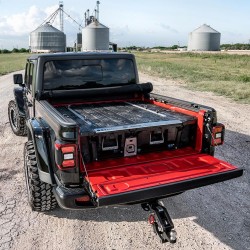 Plateau et tiroirs de rangement Decked pour benne Jeep Gladiator JT