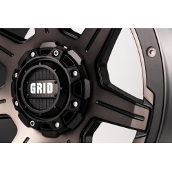 Grid GD6 Mettalic Dust Matte Black