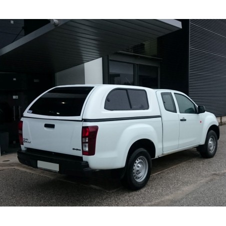 Hardtop Starlux X-Line avec vitres latérales Isuzu D-Max Spacecabine 2012-2019