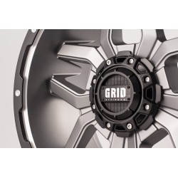 Grid Off-Road Matte Anthracite Milled