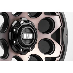 Jante aluminium Grid Off-Road GD8 Mettalic Dust Matte Black