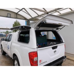 Hardtop Starflex Linextras portes latérales Nissan NP300 Kingcabine 2016-2022