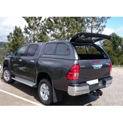 Hardtop Starlux Linextras avec vitres latérales Toyota Hilux Double Cabine 2016-2020