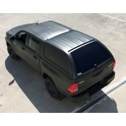 Hardtop Starlux Linextras sans vitres latérales Toyota Hilux Double Cabine 2016-2022