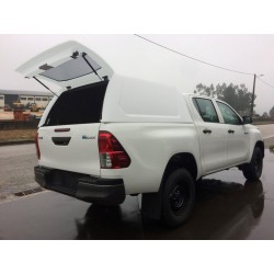 Hardtop Starflex Linextras sans vitres latérales Toyota Hilux Double Cabine 2016-2022