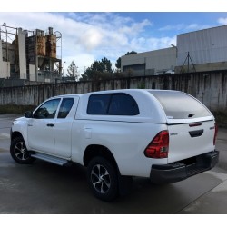 Hardtop Starlux Linextras avec vitres latérales Toyota Hilux Xtracabine 2016-2022