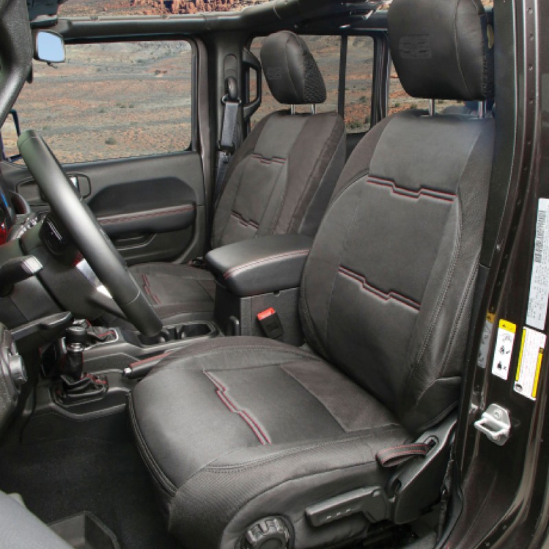 Housses de siège avant et arrière Smittybilt Jeep Wrangler JL 2018-2022 Housses de siège avant et arrière Smittybilt Jeep Wrangler JL 2018-2022
