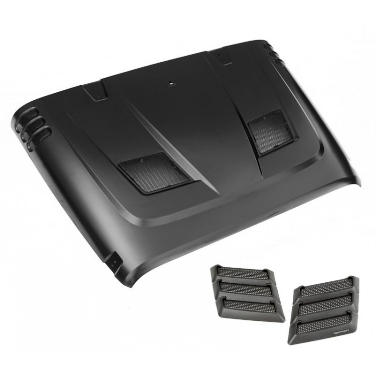 Capot moteur acier Rugged Ridge Jeep Wrangler JK Capot moteur acier Rugged Ridge Jeep Wrangler JK