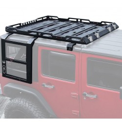 Galerie de toit avec échelle OFD Jeep Wrangler JL Unlimited