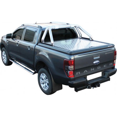 Couvre benne aluminium + Roll Bar Upstone Ford Ranger