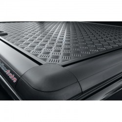 Couvre benne aluminium + Roll Bar Upstone Noir Mitsubishi L200 Clubcabine