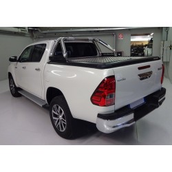 Couvre benne aluminium + Roll Bar Upstone Toyota Hilux Double-Cabine 2016-2022