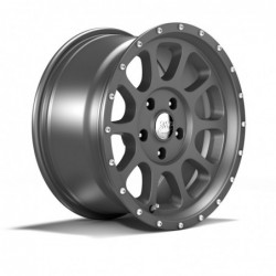 Jante aluminium Serie 1450 Gunmetal - 8,5x17 Jeep Wrangler JK