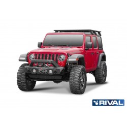 Pare-chocs acier Stubby Rival Jeep Wrangler JK-JL-Gladiator