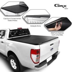 Bâche souple de benne Keko GRX Pro Black Ford Ranger