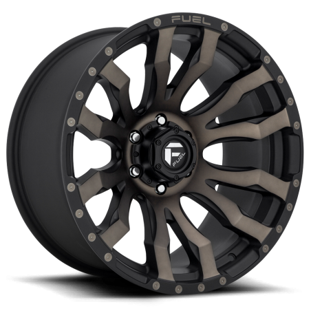 Jante Fuel Off-Road Blitz D674 Matte Black Machined DDT