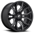 Jante Fuel Off-Road Rage D711 Gloss Black Milled